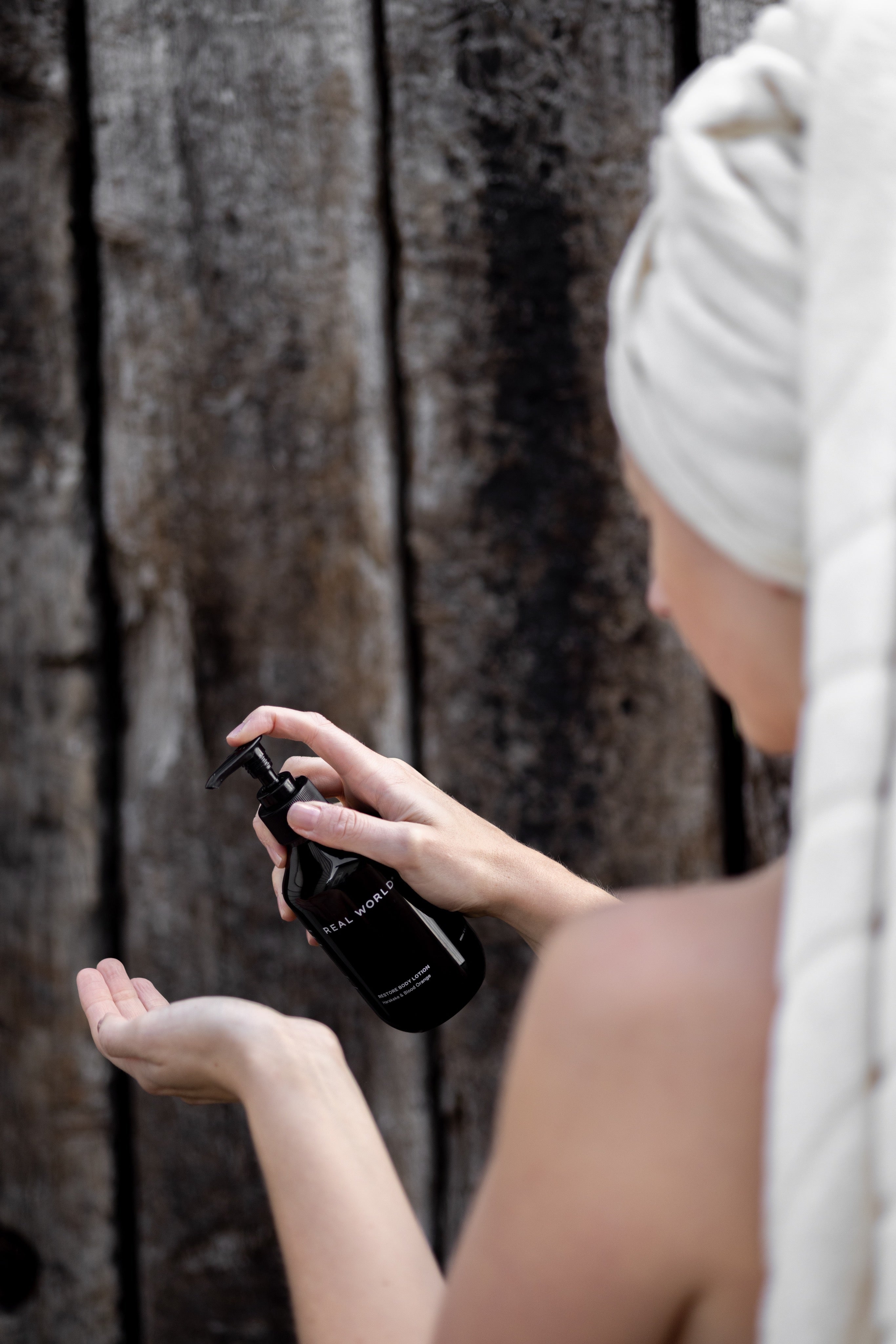 Real World Restore Body Lotion - Harakeke & Blood Orange 400ml